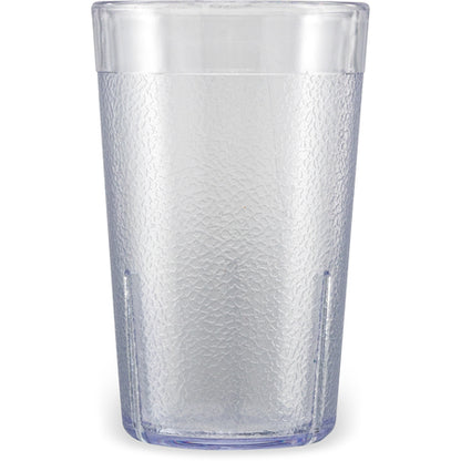 Carlisle 521207 12 oz Clear SAN Stackable Plastic Tumbler