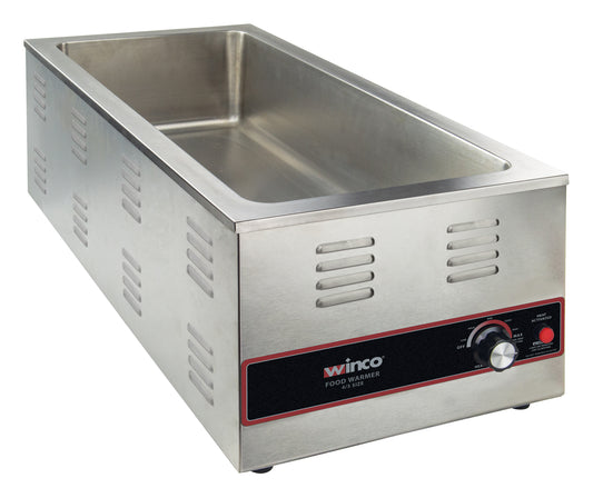 Winco FW-L600 4/3 Size Electric Food Warmer