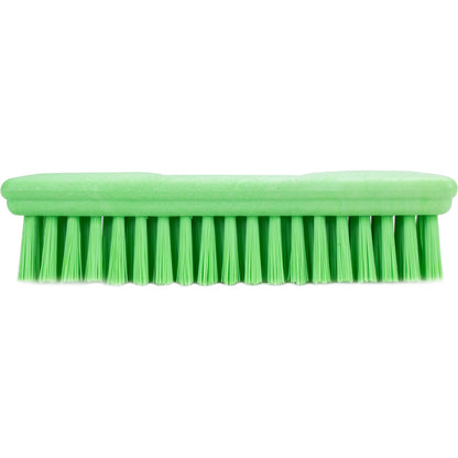 Carlisle 42024EC75 8" Lime Comfort Grip Hand Scrub Brush