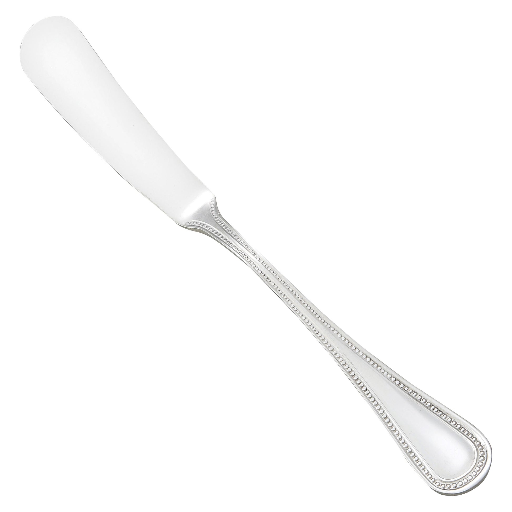 Winco 0036-12 Deluxe Pearl Butter Spreader, 18/8 Extra Heavyweight