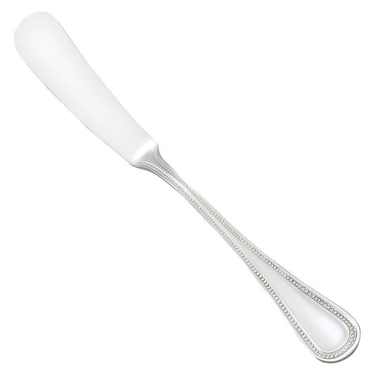 Winco 0036-12 Deluxe Pearl Butter Spreader, 18/8 Extra Heavyweight