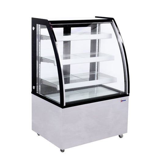 Omcan 44387 26-inch Floor Refrigerated Showcase