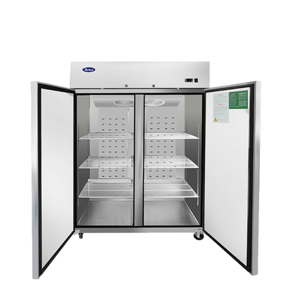 Atosa MBF8002GR Double Door Top Mount Reach-In Freezer