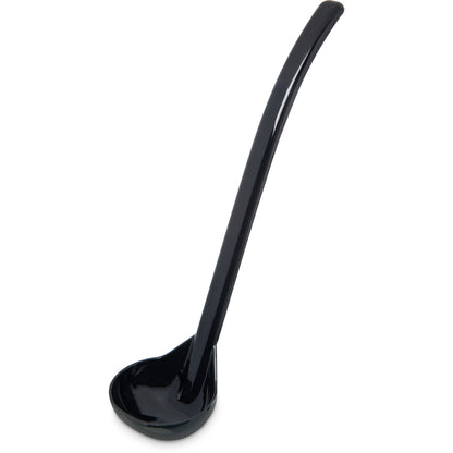Carlisle 29503 9.5" Black Polycarbonate Carly Ladle