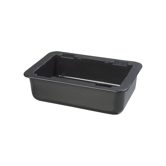 Carlisle CM104203 20 Qt Full-Size Black Coldmaster Coldpan