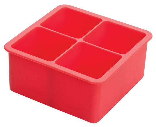 Winco ICCT-4R 4-Compartment Ice Cube Tray