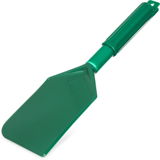 Carlisle 40350C09 13 1/8" Green Sparta Paddle with Nylon Blade and Polypropylene Handle