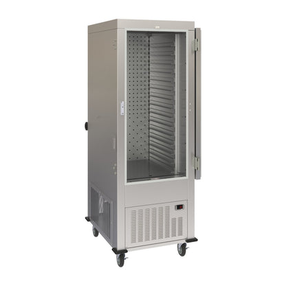 Dinex DXPACR15R Stainless Steel Air Curtain Refrigerator with Right Hinged Door