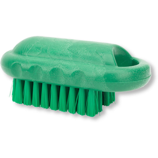 Carlisle 40020EC09 5" Green Hand and Nail Brush