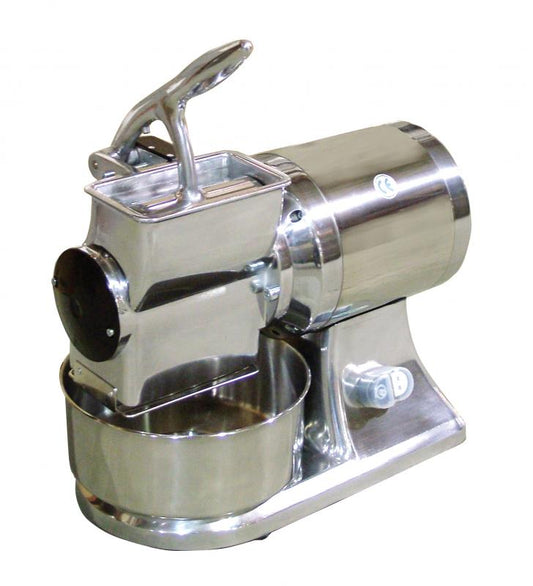 Omcan 39884 Stainless Steel Cheese Grater with Microswitch and Comes with a Brake Motor