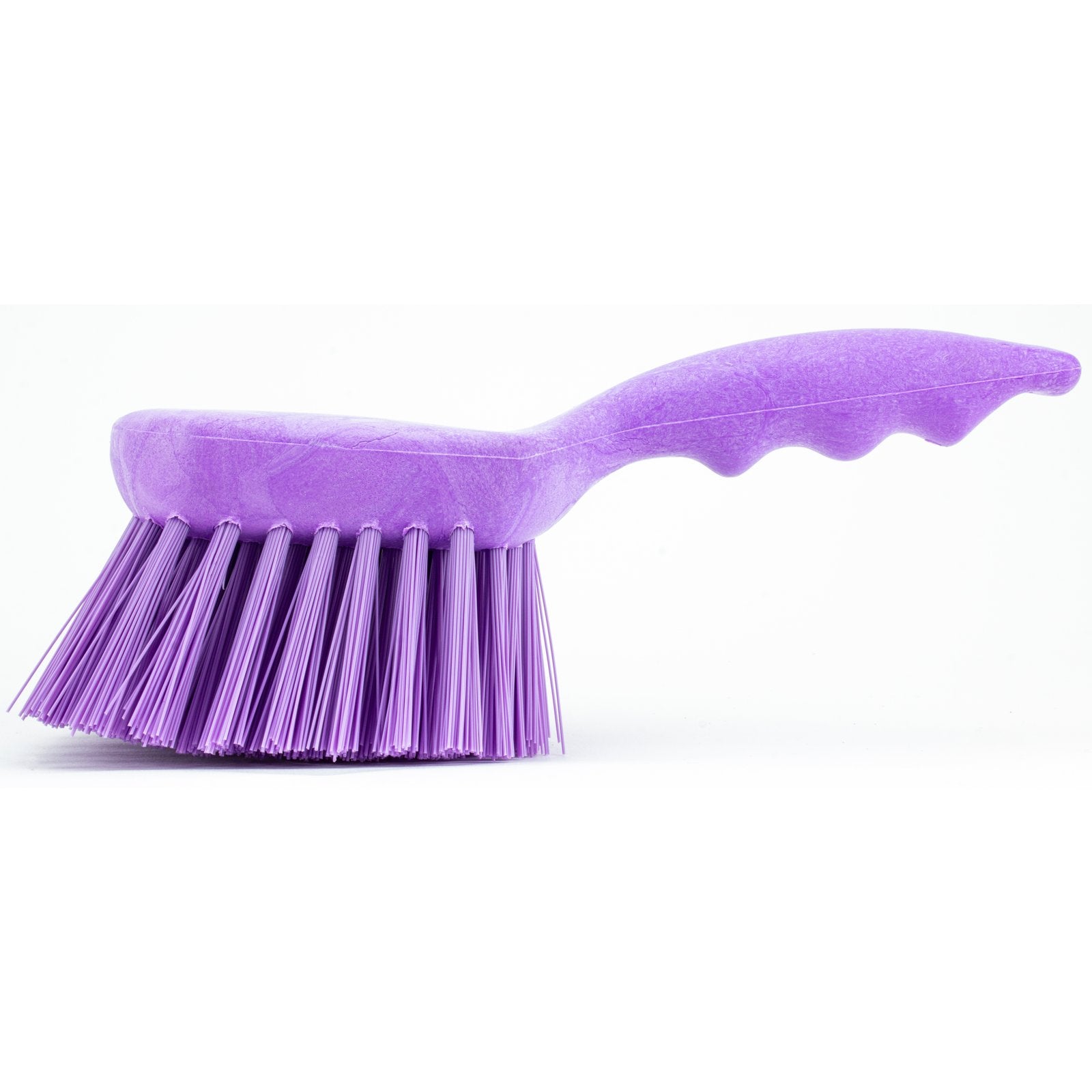 Carlisle 40541EC68 8" Purple Sparta Color Coded Floater Scrub Brush