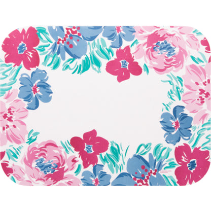 Dinex DX5055I202833 12-3/4"x16-5/8" Jane's Bouquet Pattern Size: I w/ Straight Edge/Round Corner
