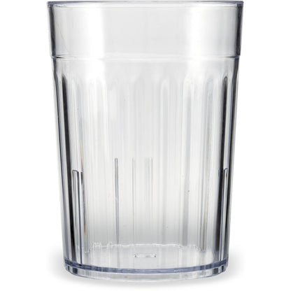 Carlisle 111007 10.5 oz Clear SAN Bistro Tumbler