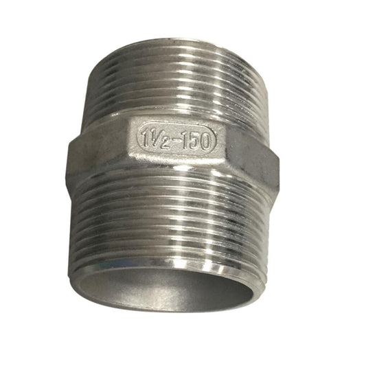 BK Resources BK-LDA Stainless Steel Lever Drain Coupling, 1 1/2" Male to Male