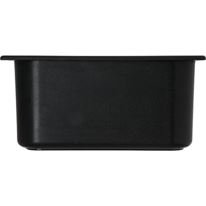 Carlisle CM110303 1/3 Size Black Coldmaster Food Pan with Divider
