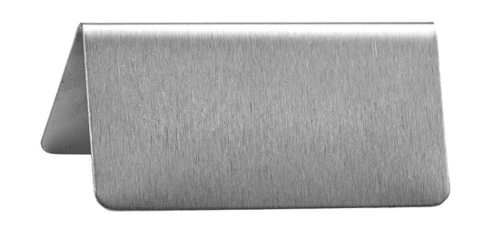 Winco SGN-100 Stainless Steel Tent Sign