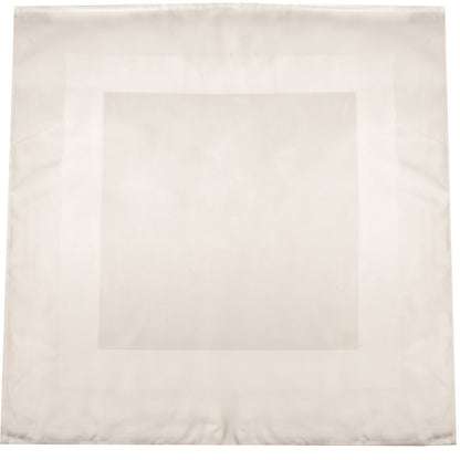 Snap Drape 54682222NH770 22" x 22" Cream Milan Satin Band Napkin