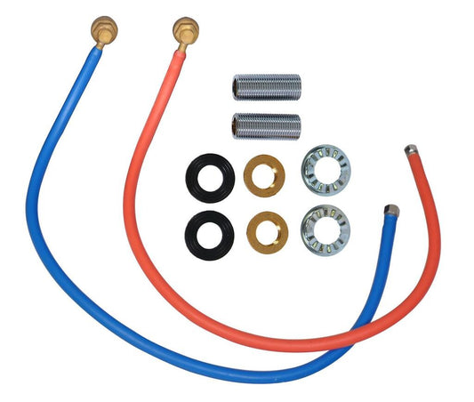 BK Resources WL-36MK Flexible Water Line Connectors with Mounting Kit