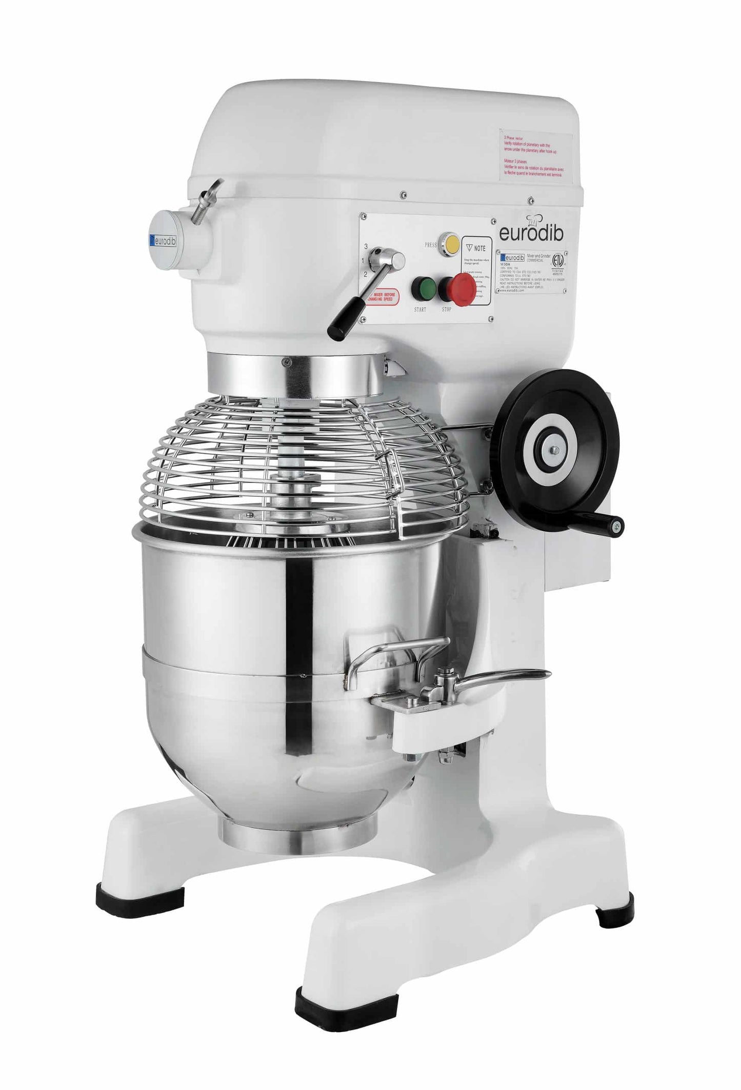 Eurodib M30A ETL 30 Qt. Planetary Mixer