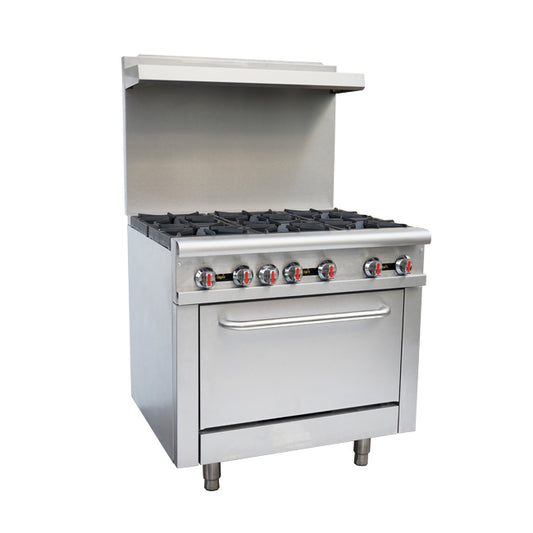 Omcan 43151 36-inch Gas Commercial Range