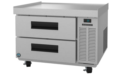 Hoshizaki CR49A One Section Stainless Drawers Chef Base Prep Table Refrigerator