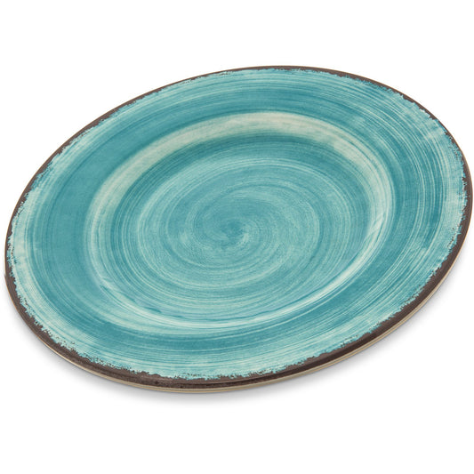 Carlisle 5400215 9" Aqua Mingle Melamine Dinner Plate