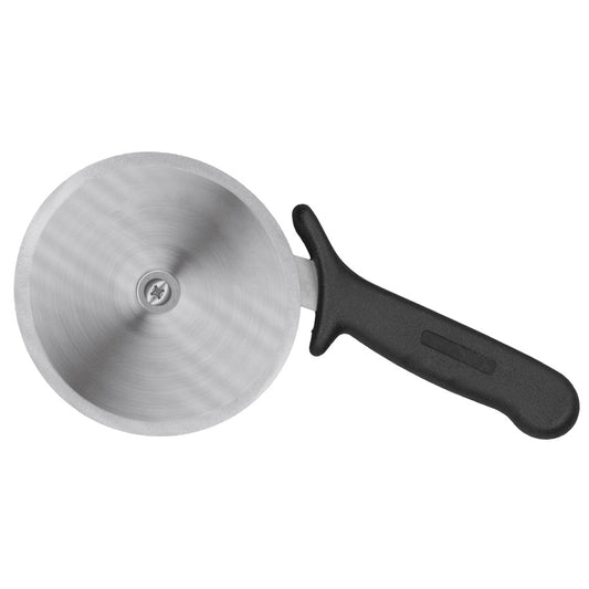 Omcan 20428 5-inch R-Style Pizza Cutter with Black Handle