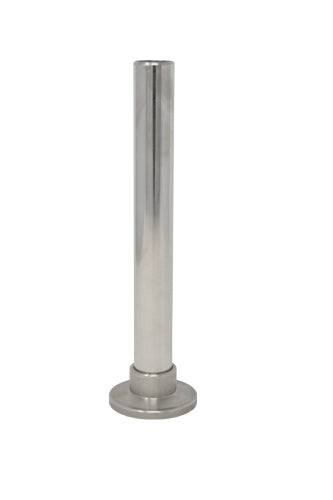 Omcan 16509 25mm/22mm (Int) Short Stainless Steel Spout for Hydraulic Stuffer