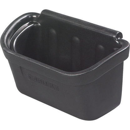 Carlisle CC11SH03 Black Polyethylene Bussing Cart Silverware Bin