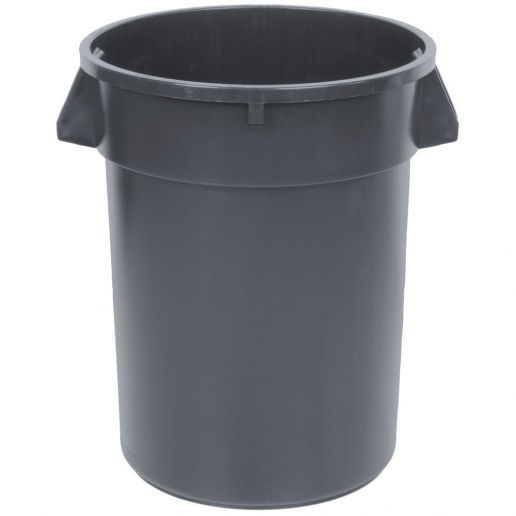 Winco PTC-32G 32 Gallon Gray Trash Can