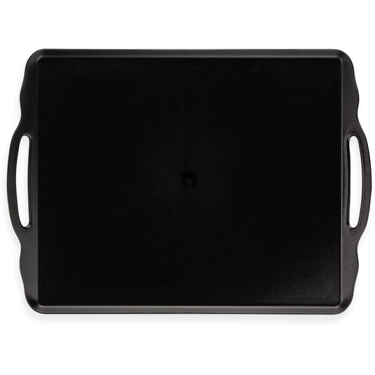 Carlisle RST152003 15" x 20" Black Room Service Tray