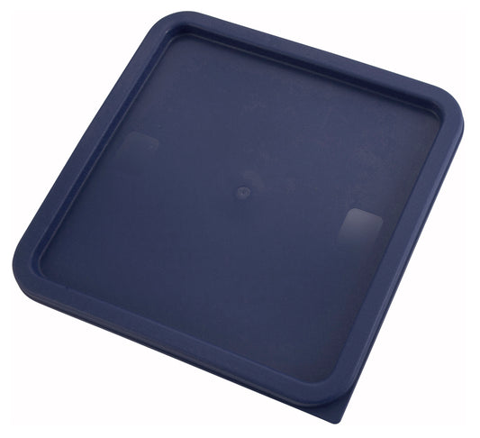Winco PECC-128 Blue Polyethylene Cover for 12 Qt, 18 Qt, & 22 Qt Storage Containers