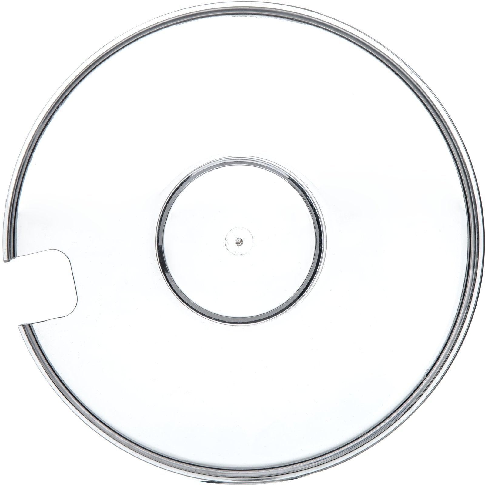 Carlisle CM103307 Clear Coldmaster Cold Crock Slotted Lid