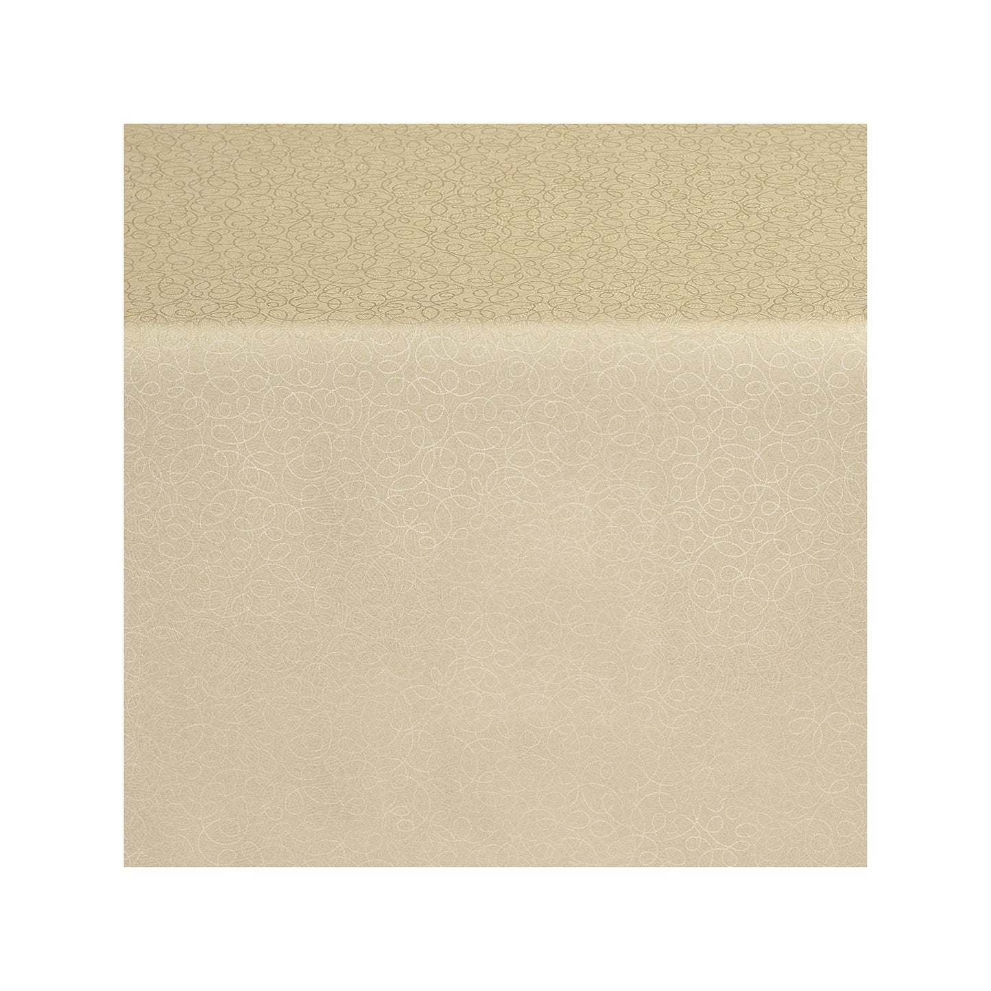 Marko 59035252SM382 52" x 52" Stone Vinyl Vative Series Vapor Tablecloth