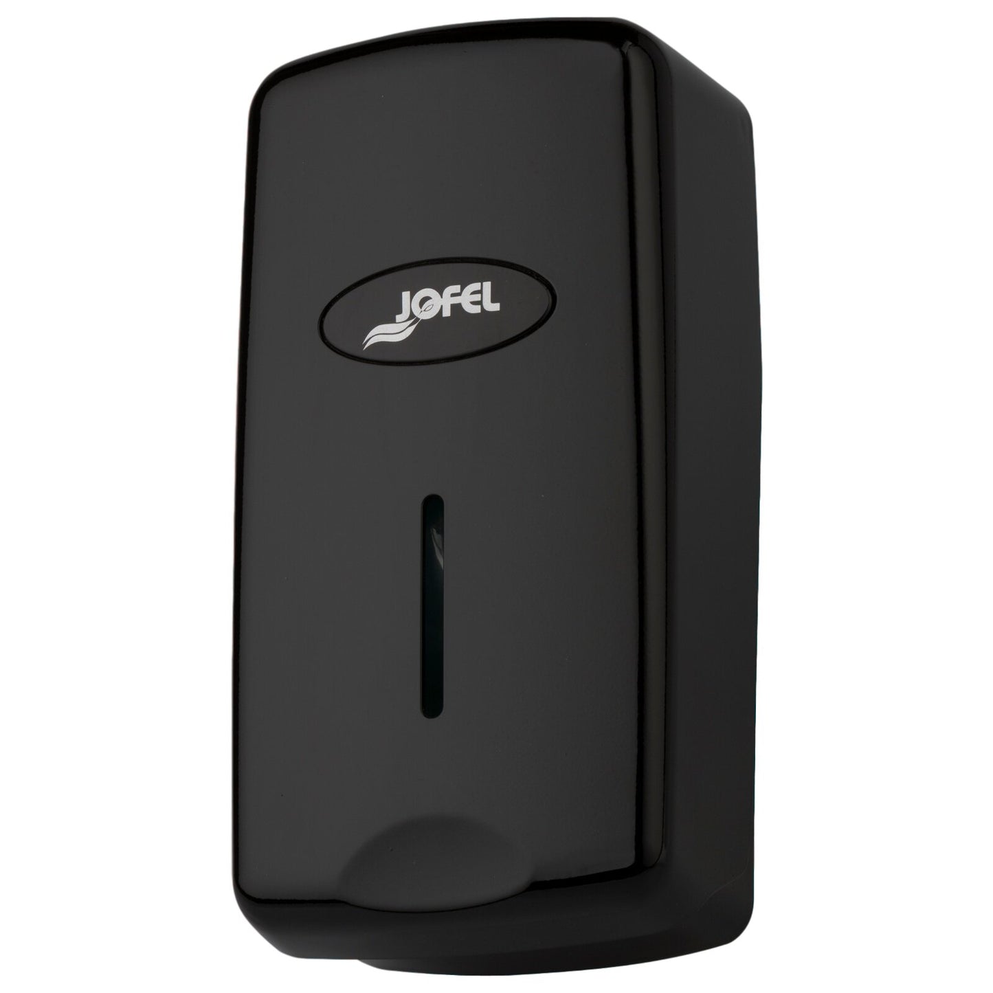 Carlisle S1000BK 1L Black Manual Plastic Wall Mounted Jofel Valor Liquid/Lotion Refillable Soap Dispenser