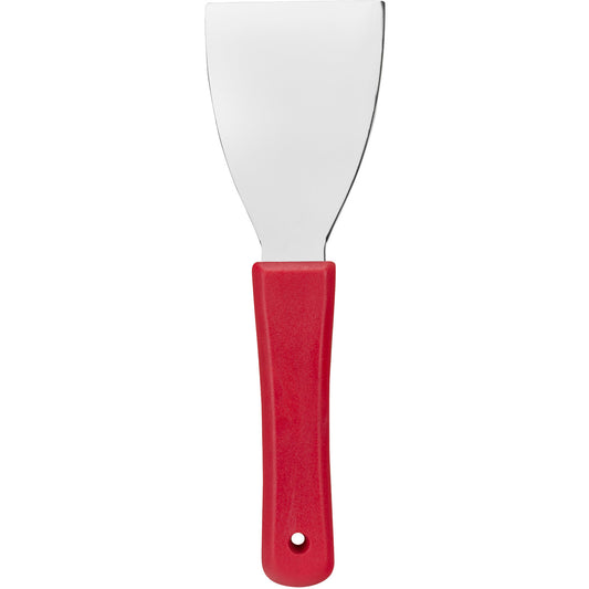 Carlisle 40130EC05 3" Red Steel Handheld Scraper