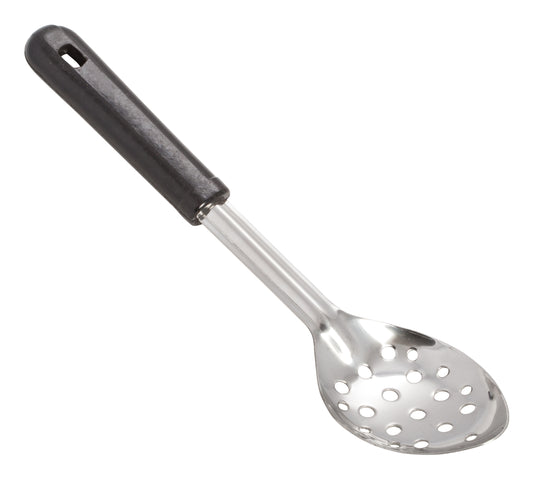 Winco BSPB-11 11" Stainless Steel Perforated Basting Spoon