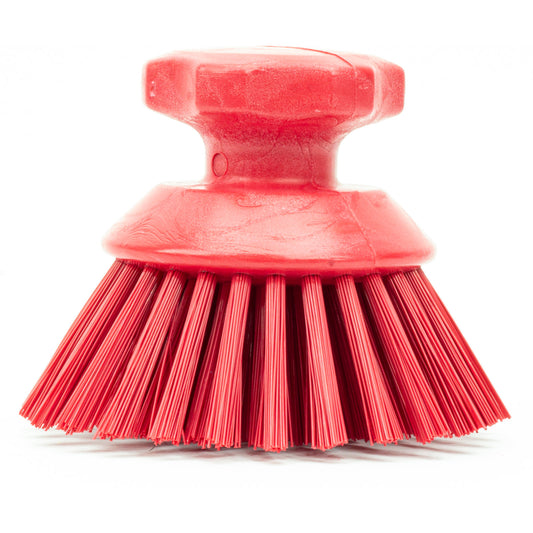 Carlisle 42395EC05 5" Red Round Scrub Brush