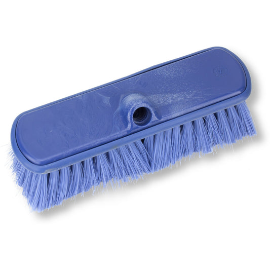 Carlisle 40050EC14 9.5" Blue Color Coded Flo-Thru Brush with Protective Bumper