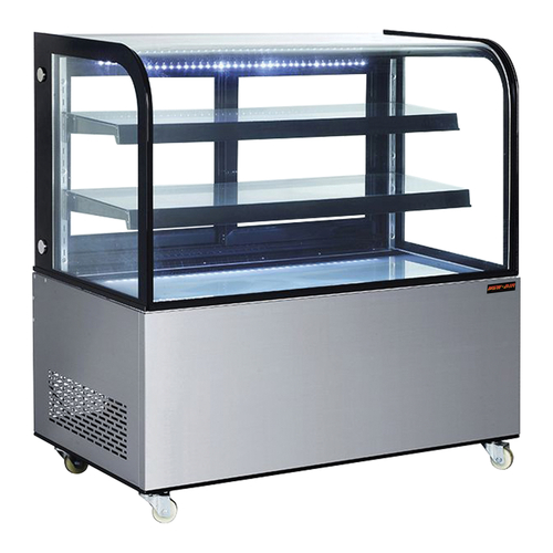 New Air NDC-014-CG 48" Curved Glass Refrigerated Display Case