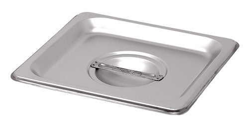 Omcan 80280 1/6-size Stainless Steel Solid Steam Table Pan Cover