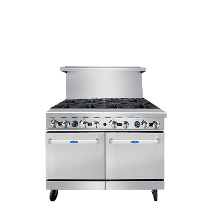 Atosa AGR-8B-NG 48" Natural Gas 8 Burners Gas Range