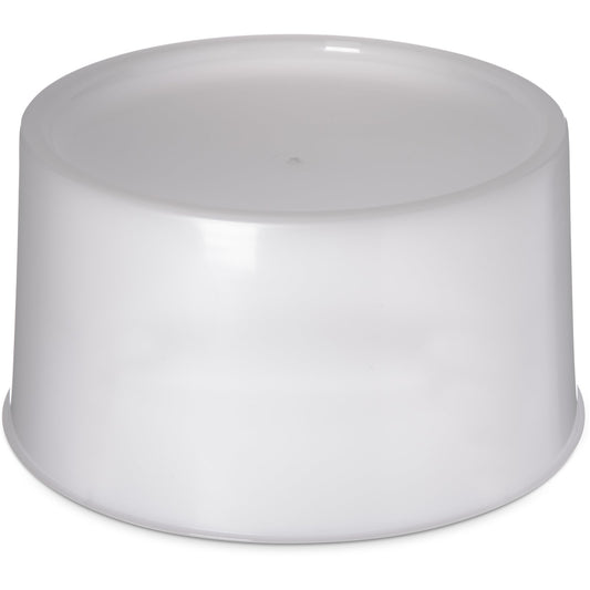 Carlisle 221102 White Round Dispenser Base