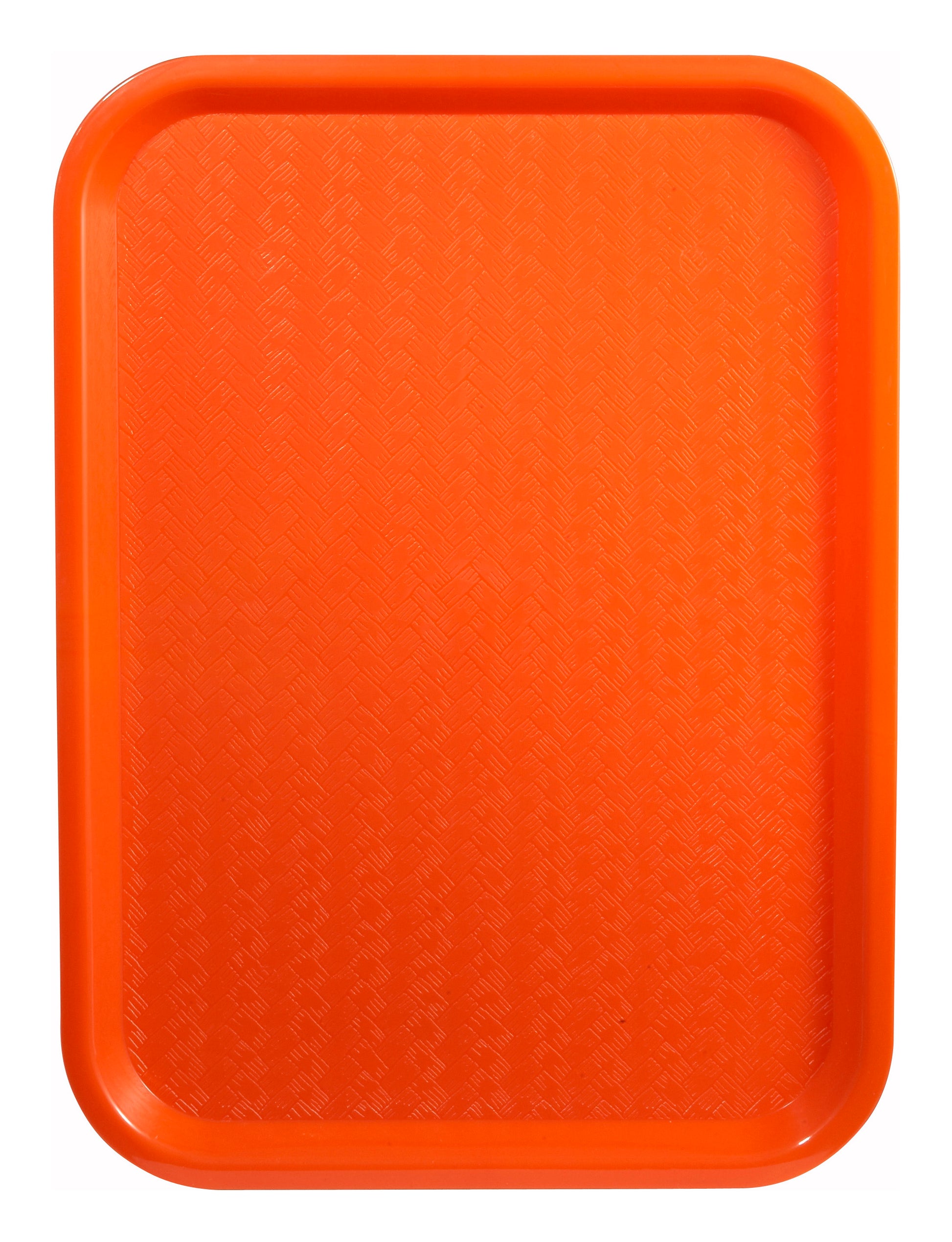 Winco FFT-1216O 12" x 16" Orange Fast Food Tray
