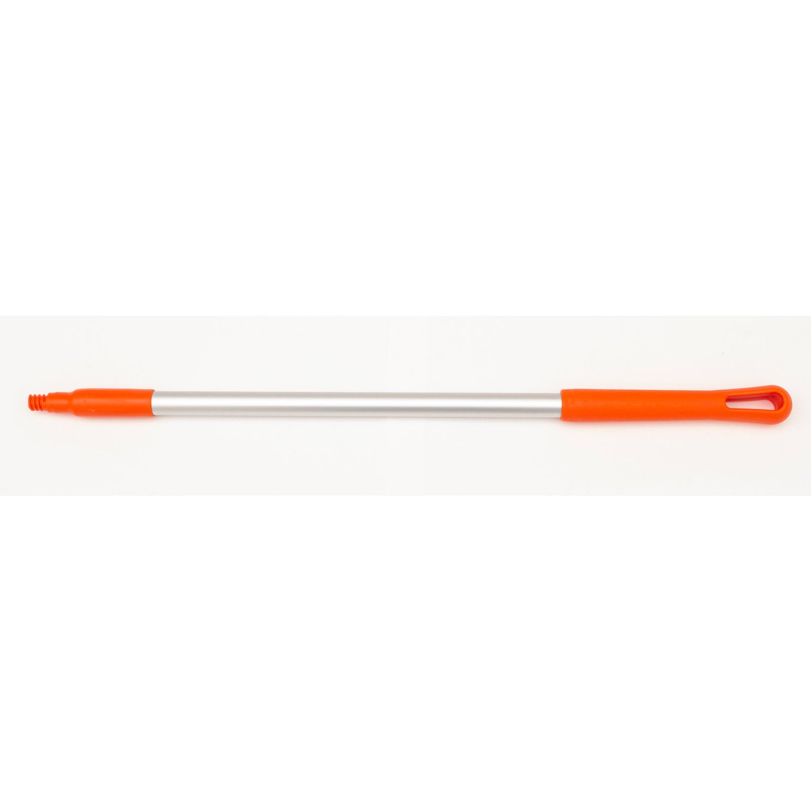 Carlisle 40246EC24 30" Orange Natural Aluminum Handle with Color-Coded Tip and Hang Up Cap