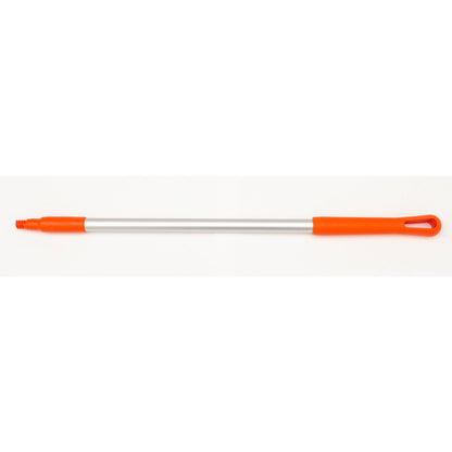 Carlisle 40246EC24 30" Orange Natural Aluminum Handle with Color-Coded Tip and Hang Up Cap