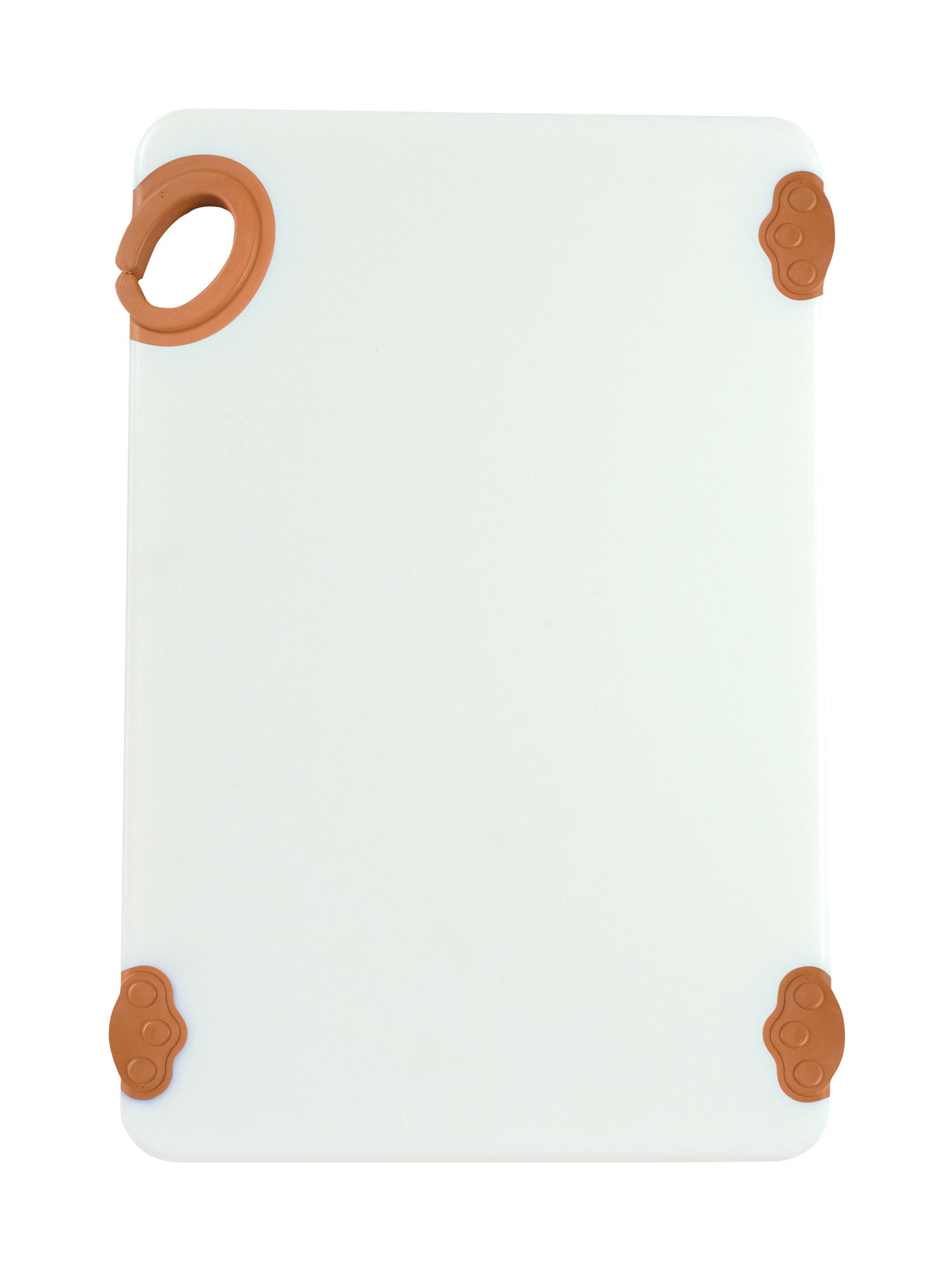 Winco CBN-1218BN 12"x18"x1/2" Brown Cutting Board with Hook