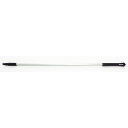 Carlisle 40216EC03 48" Black Natural Aluminum Handle with Color-Coded Tip and Hang Up Cap