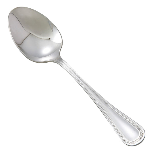 Winco 0036-01 Deluxe Pearl Teaspoon, 18/8 Extra Heavyweight