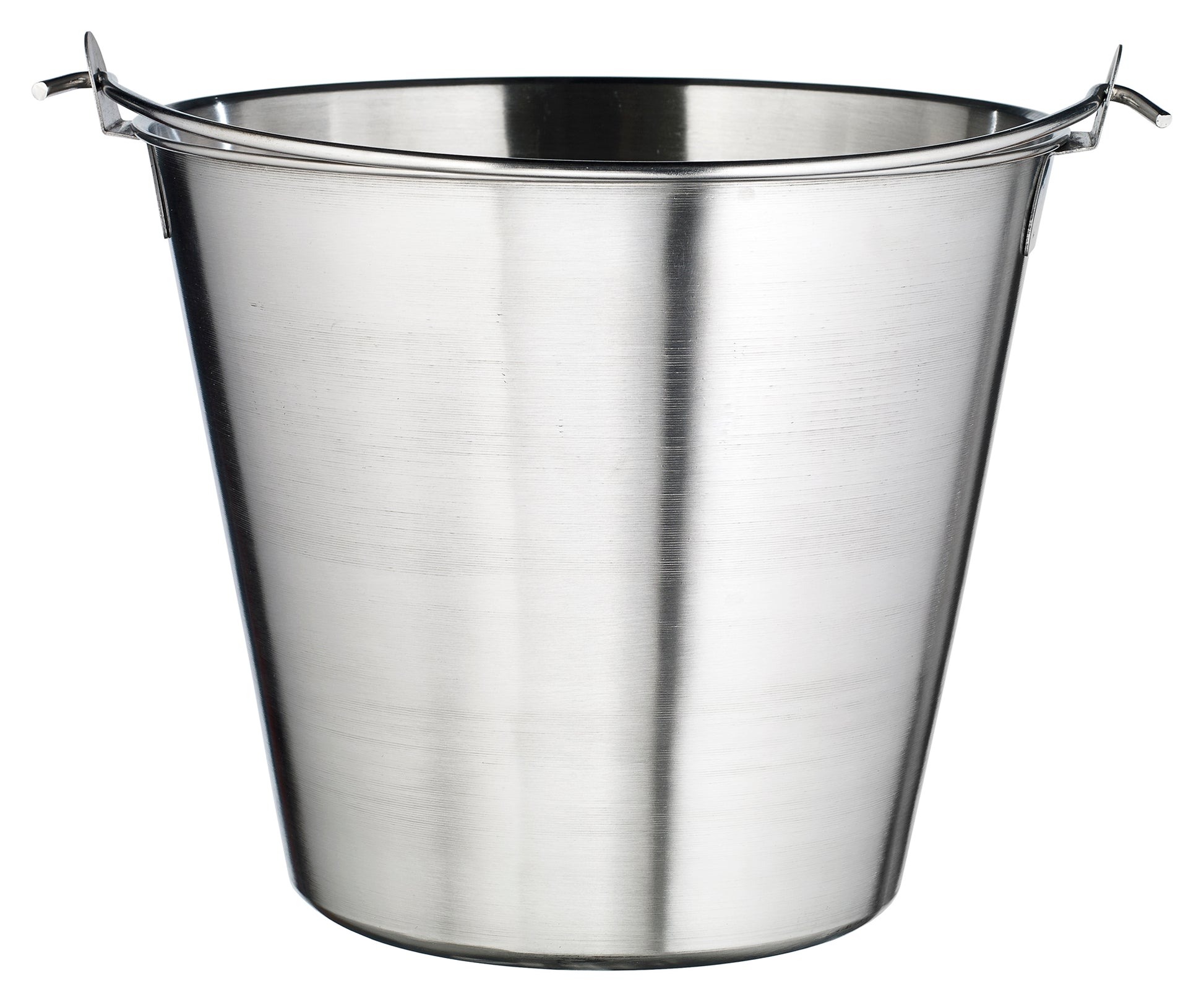 Winco UP-13 13 Qt. Stainless Steel Utility Pail